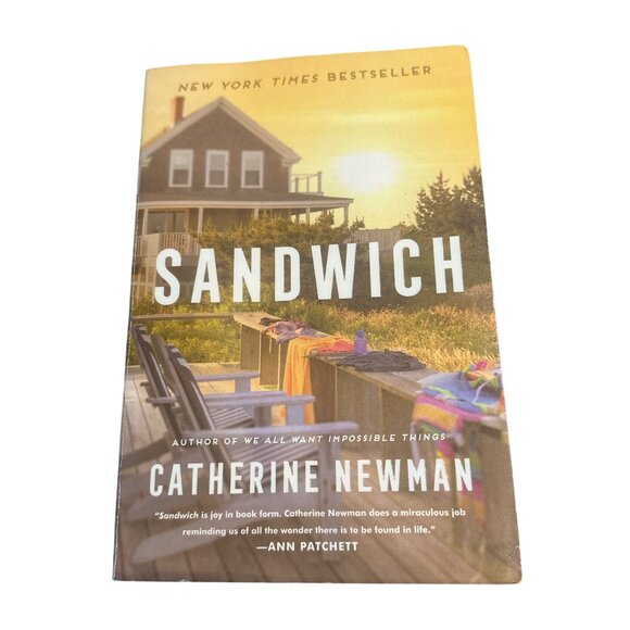 Catherine Newman Sandwich Paperback Fiction ISBN 978-0-06-334517-1 Like New Best - Picture 1 of 6